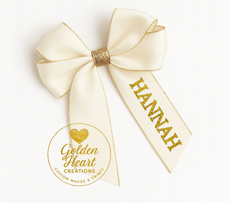 Golden 6" Bows