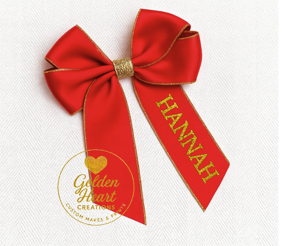 Golden 6" Bows