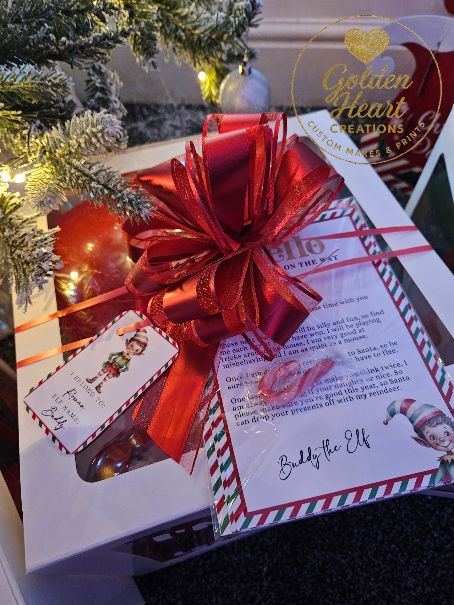 Elf Arrival - Traditional WITH ELF