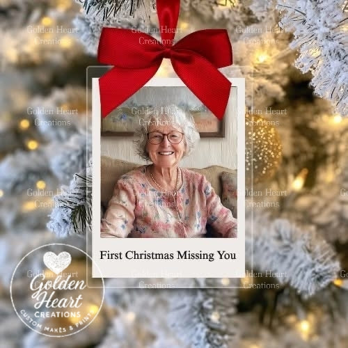 Polaroid Tree Decoration