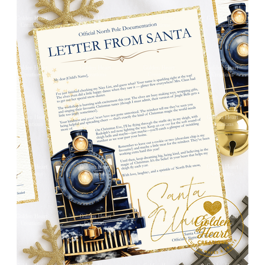 Magical North Pole Santa Bundle (Blue) - Supporting Little Lady Locks