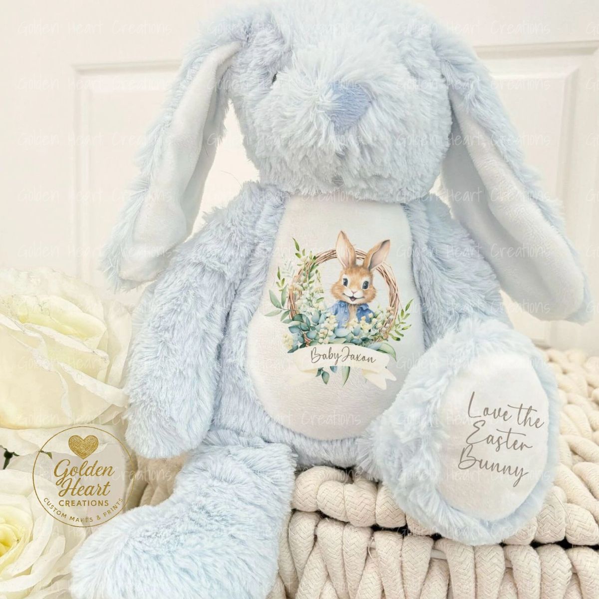 Personalised Plush Bunny