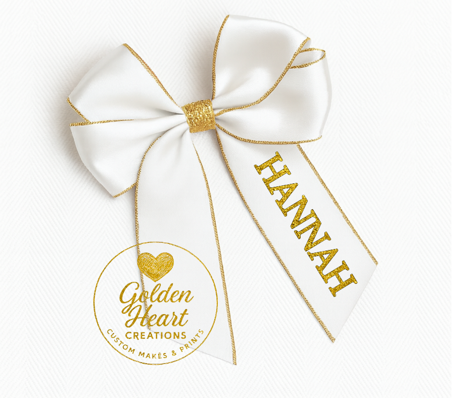 Golden 6" Bows