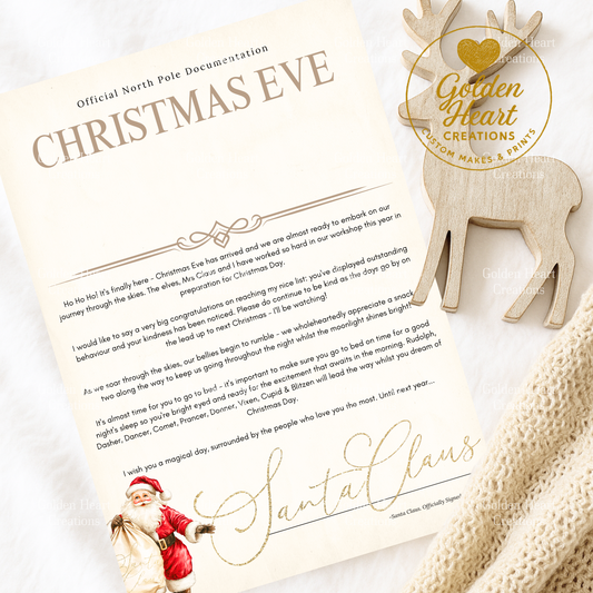 Traditional Santa Letter