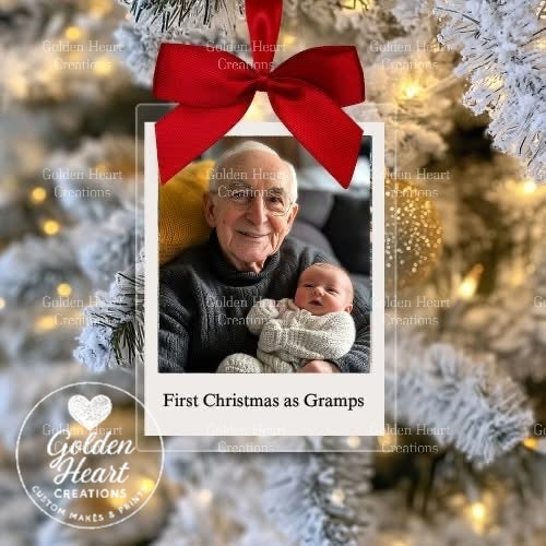 Polaroid Tree Decoration