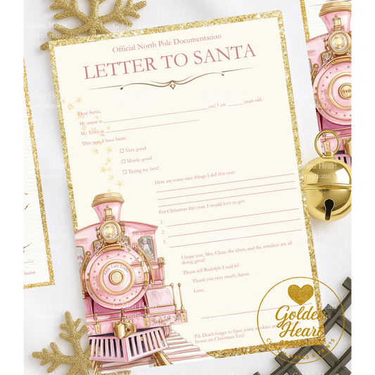 Magical North Pole Santa Bundle (Pink) - Supporting Little Lady Locks