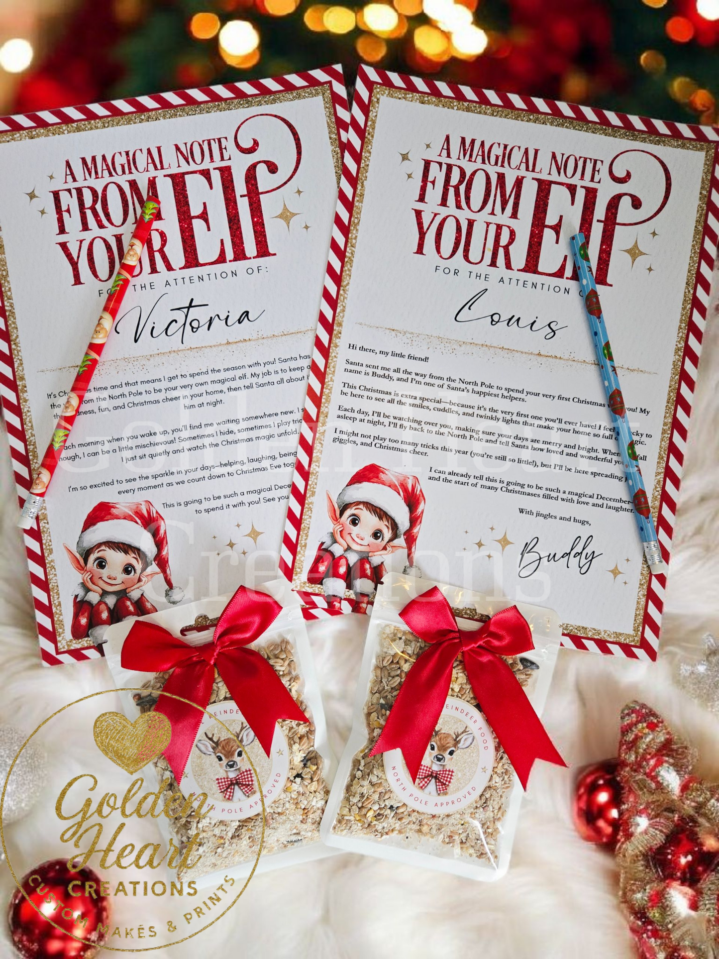 Magical Elf Letter & Reindeer Feed