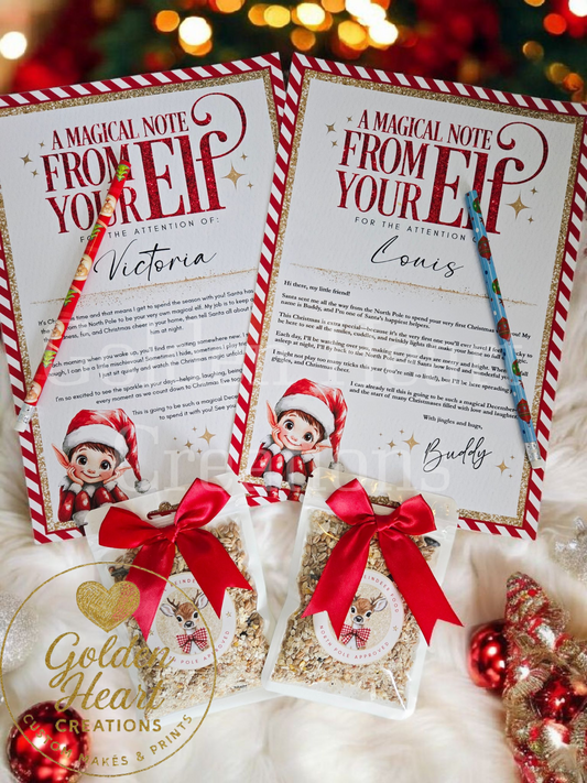 Magical Elf Letter & Reindeer Feed