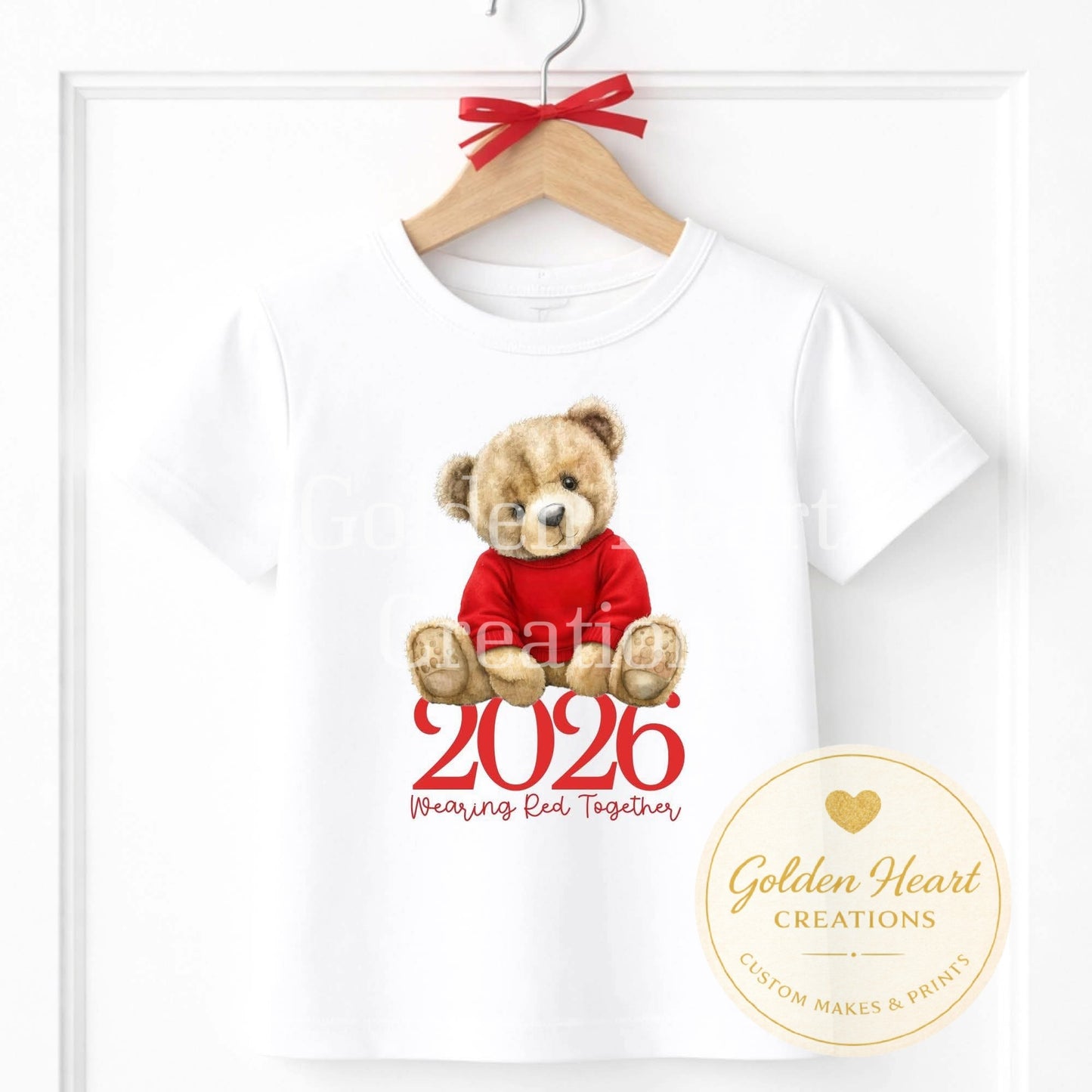 Red For A Reason 2026 T‑Shirt (Ready Made)