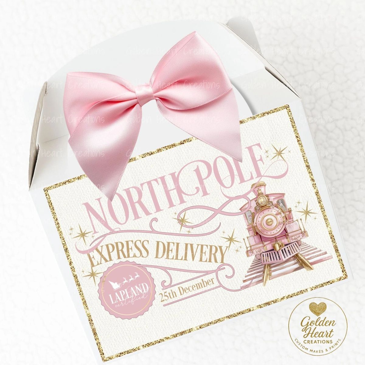 North Pole Express Gift Box – Limited Edition by Golden Heart Creations