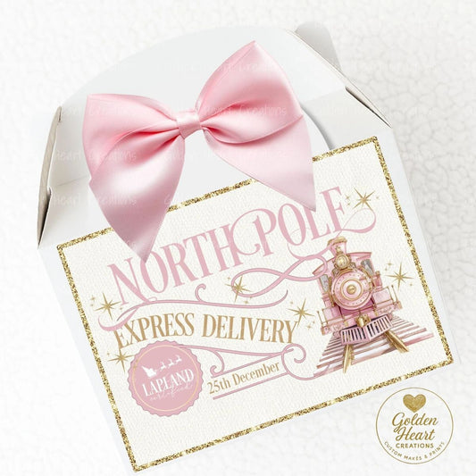 North Pole Express Gift Box – Limited Edition by Golden Heart Creations