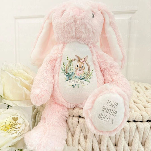 Personalised Plush Bunny